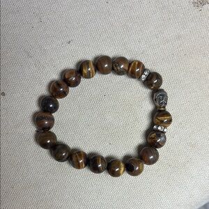 Tiger’s Eye Bracelet with Buddha